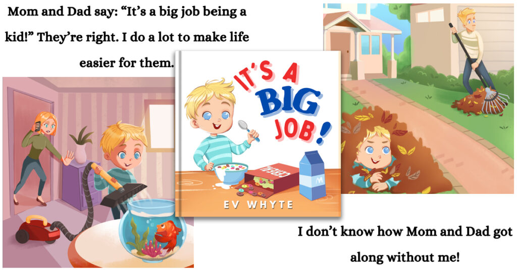 It's a Big Job! Picture Book for Children